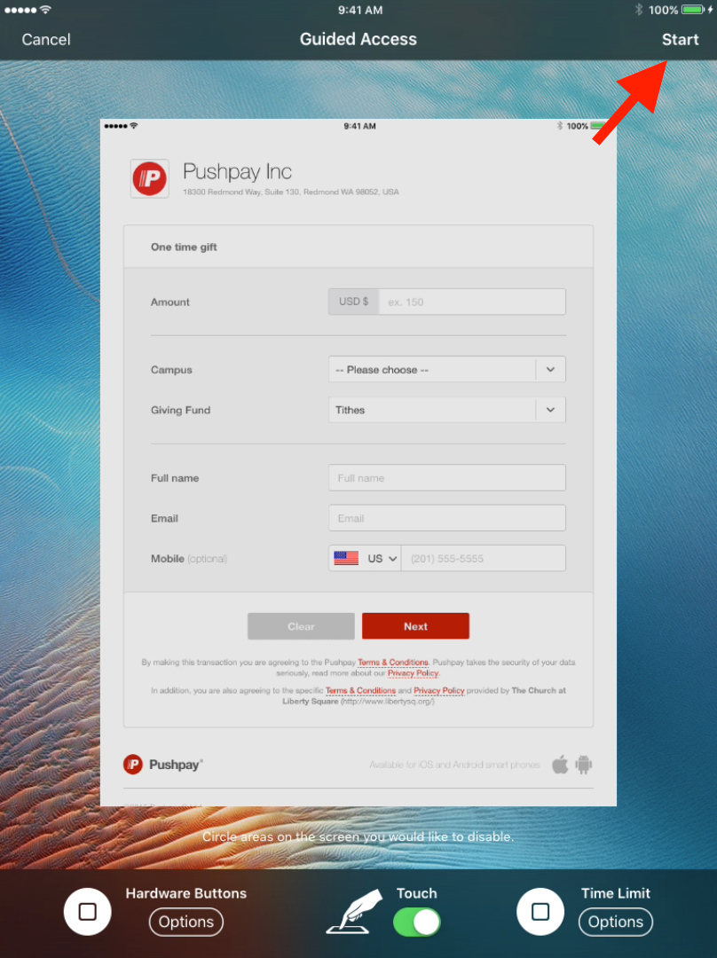 iPad Kiosk Mode Instructions
